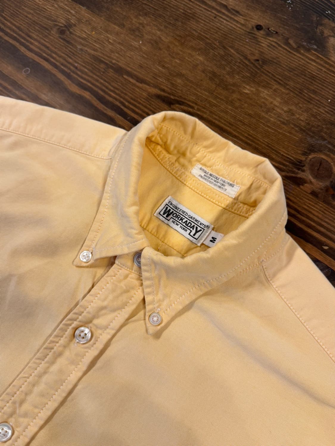 엔지니어드 가먼츠 버튼다운 셔츠 슬림100 상품이미지8