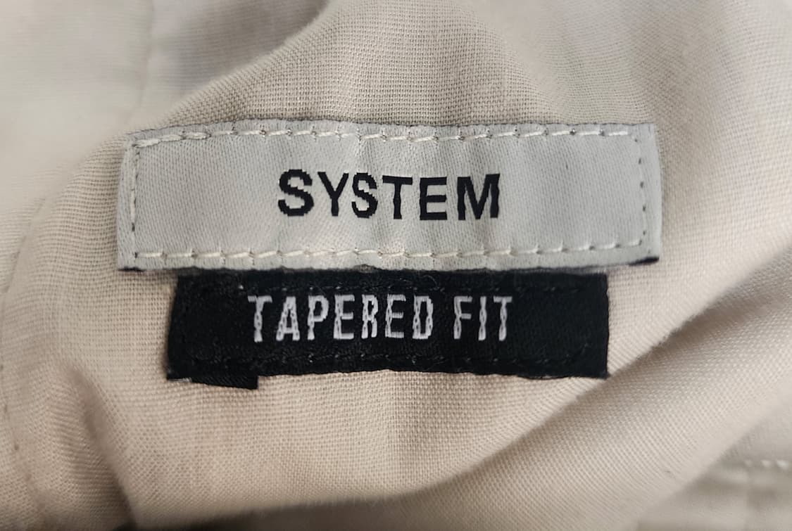 시스템옴므 밴딩팬츠 32 테이퍼드 핏 슬랙스 남성바지 MM40 상품이미지5