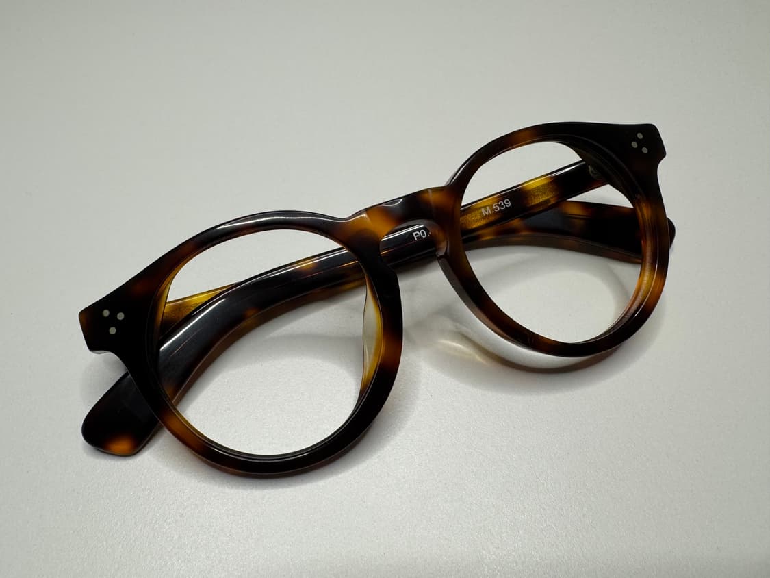 쟝마릴 po.82m m.539 (호피) 안경 판매합니다. 상품이미지2