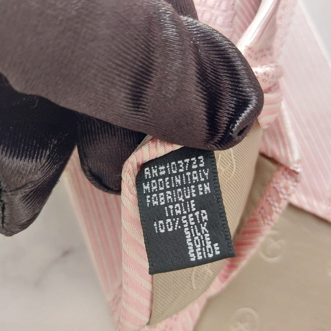 조르지오 아르마니 실크 스트라이프 넥타이 9.6cm A-등급 K1401
 상품이미지10