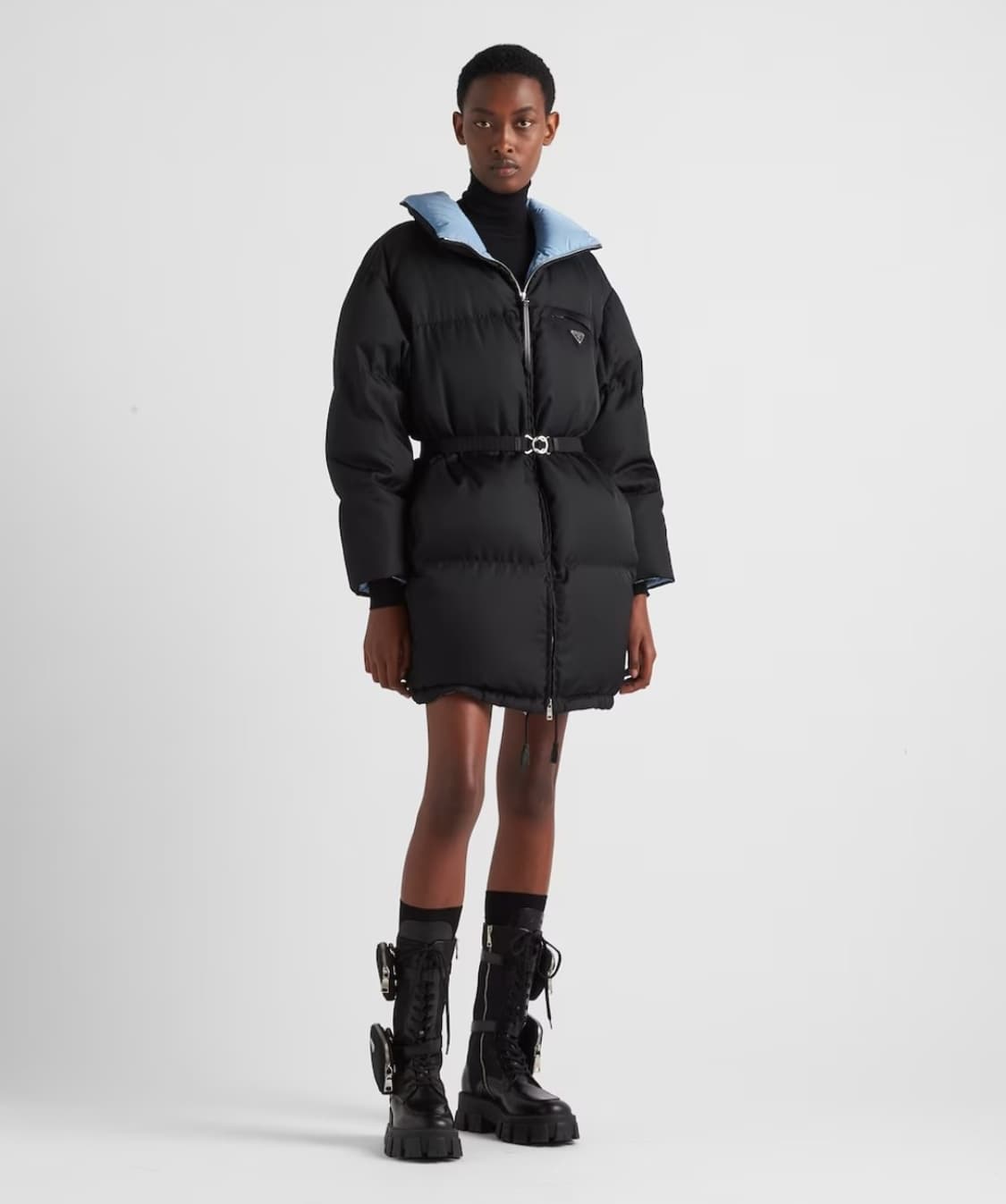 프라다개버딘패딩38 상품이미지1