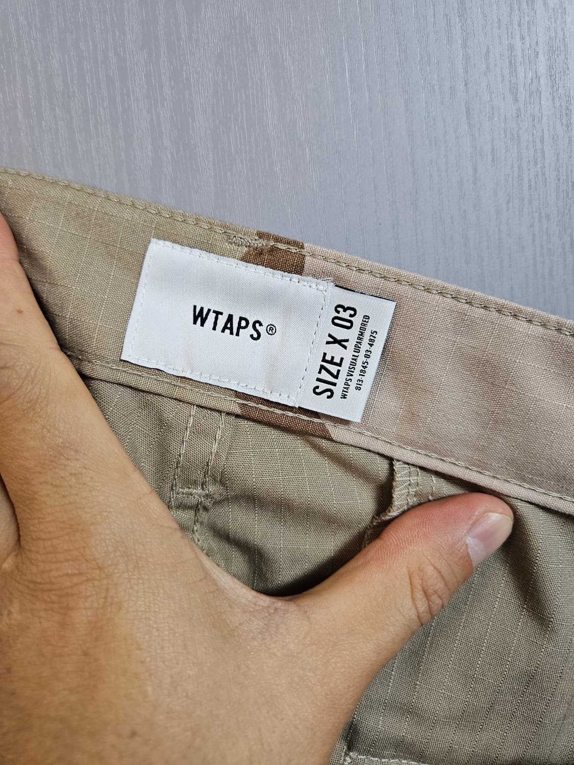 더블탭스 WTAPS 사막색 정글 카고 팬츠 상품이미지6