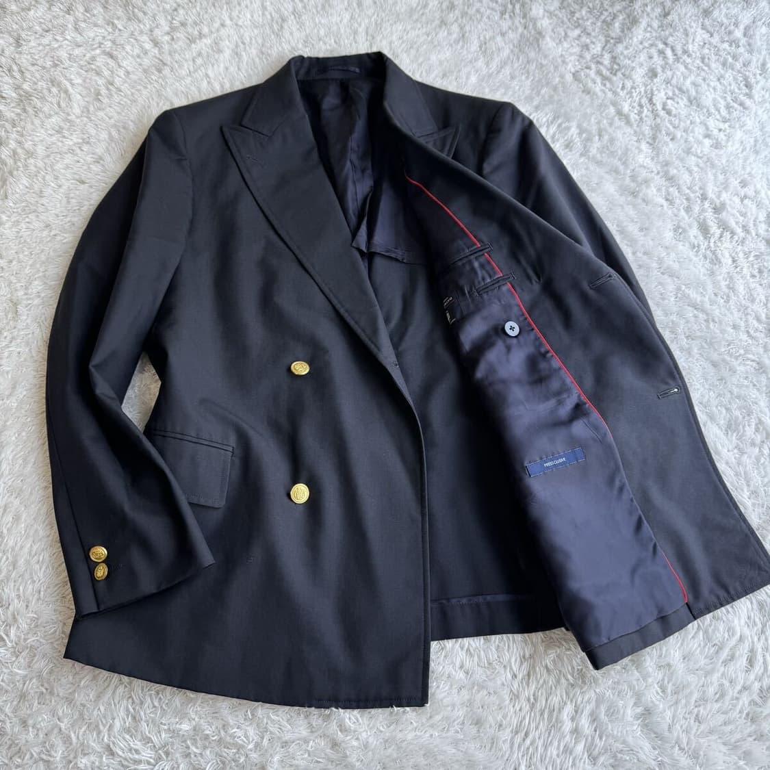 제이프레스 더블 브레스티드 금장 블레이저 상품이미지2