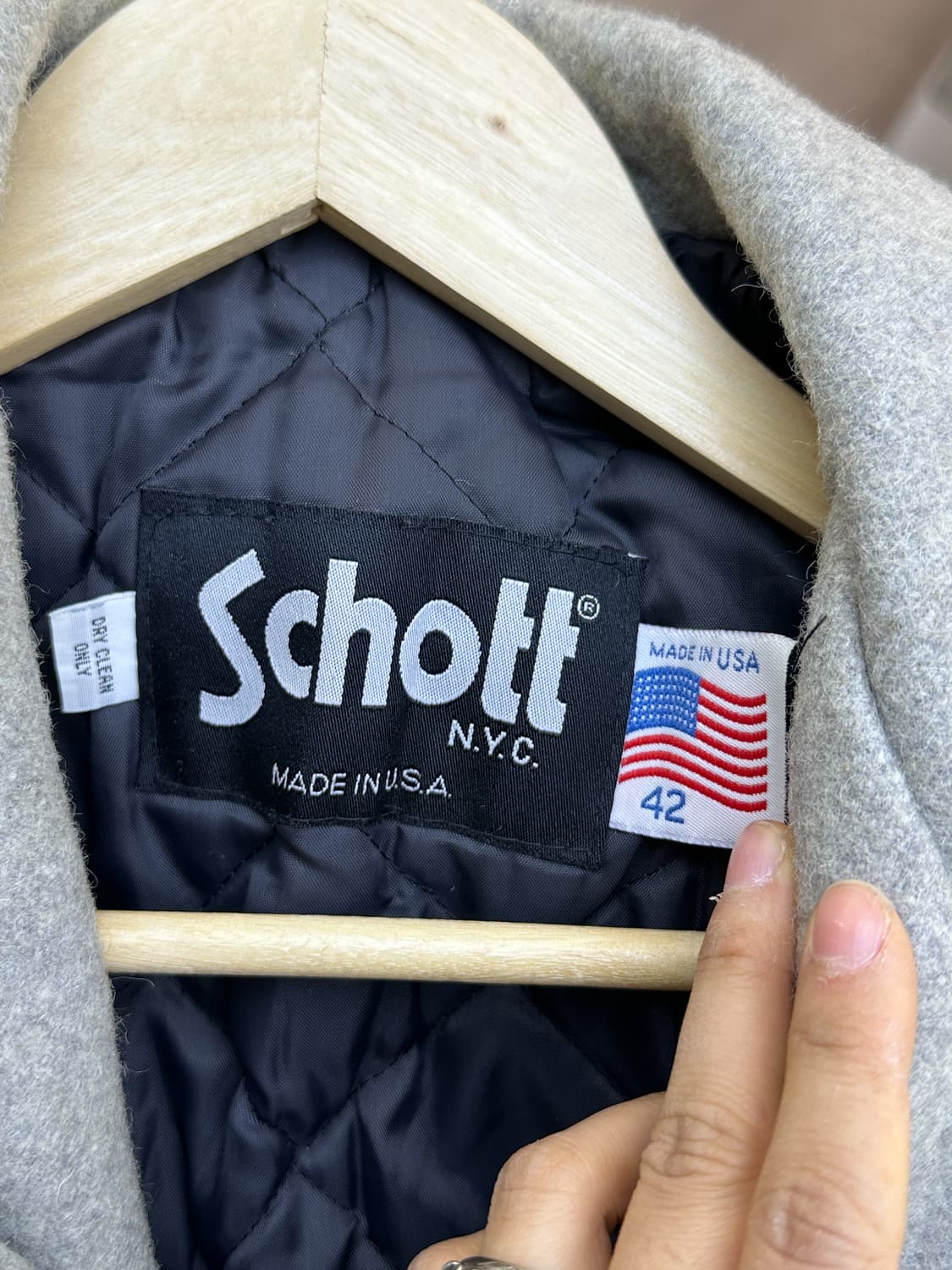 쇼트 뉴욕 U.S.N 756 싱글 피코트 상품이미지5