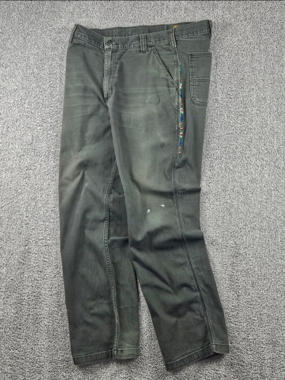 칼하트 리페어 캔버스 카펜터 팬츠 36 상품이미지2