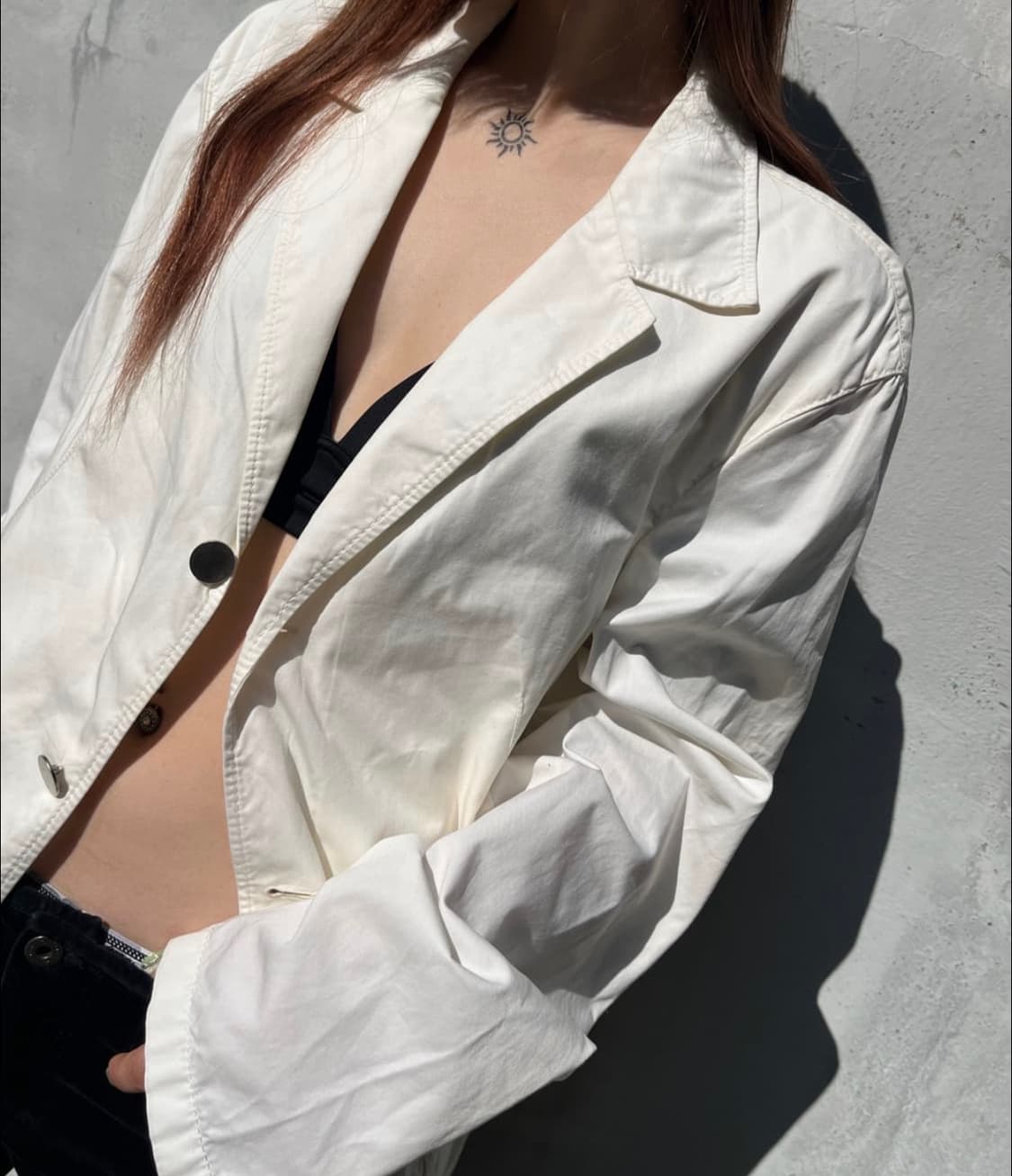 Prada Cotton Jacket White 상품이미지3