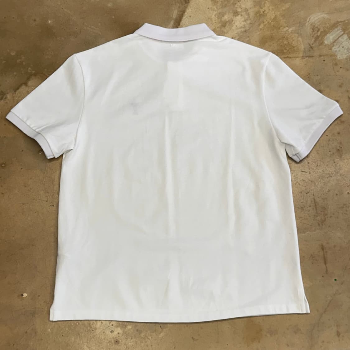 XL 아미 새상품 화이트 카라 반팔티 상품이미지3