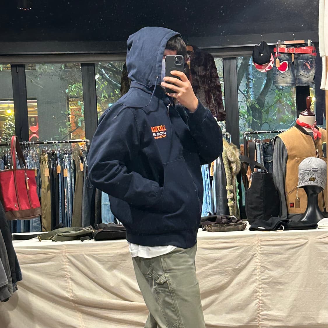 XL) USA 워크웨어 덕 캔버스 액티브 자켓 상품이미지10