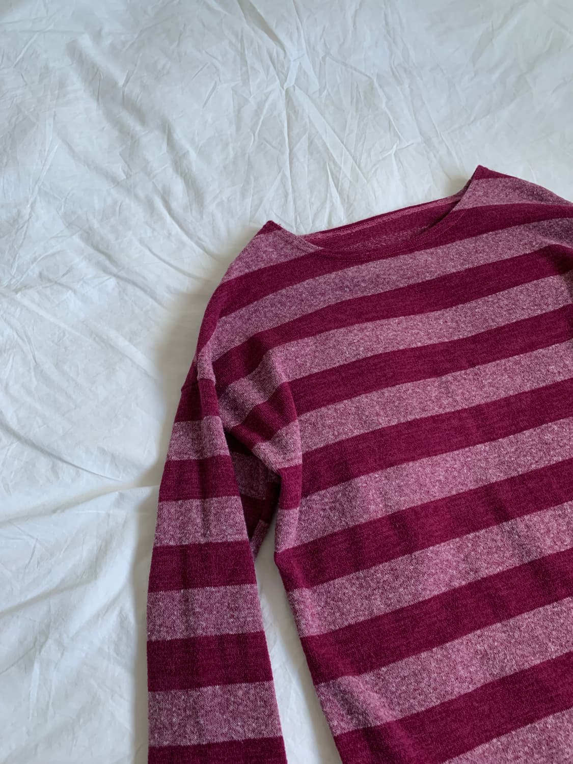 퍼플 스트라이프 탑 상품이미지2