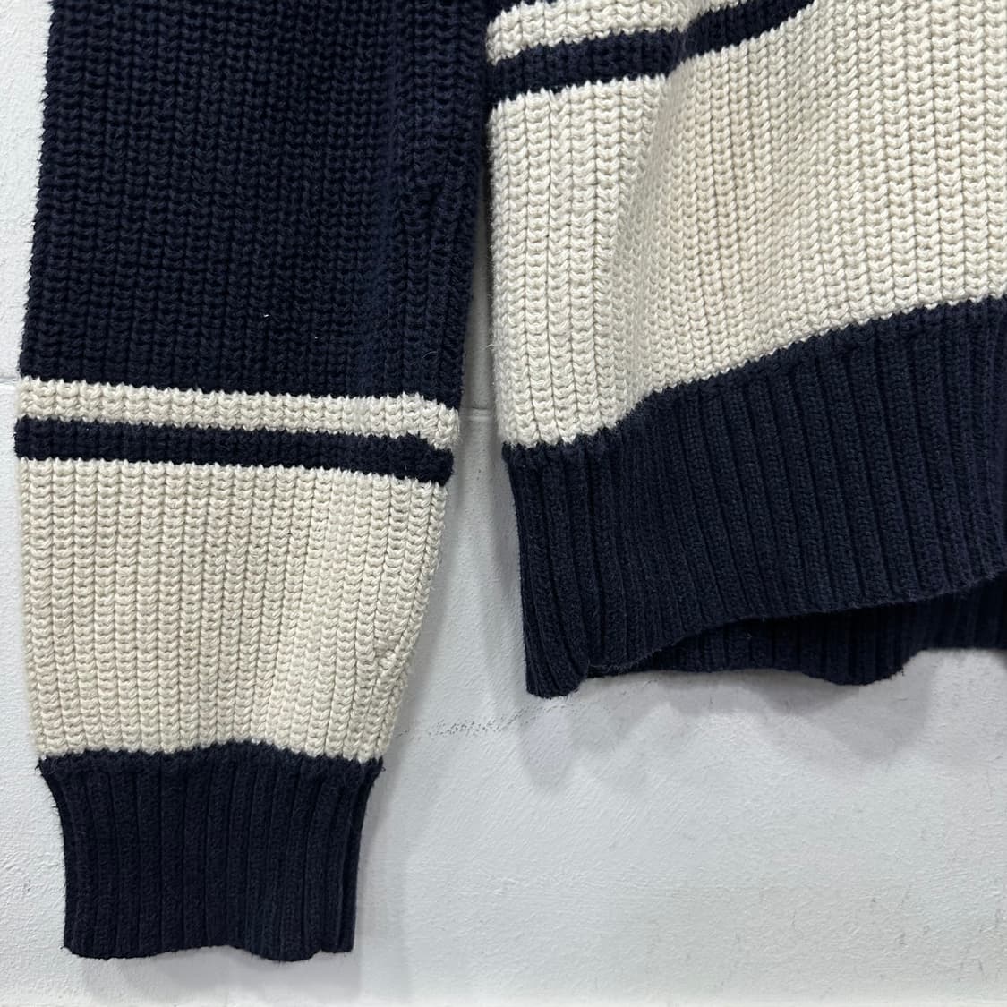 폴로 빅포니 숄 니트 상품이미지4