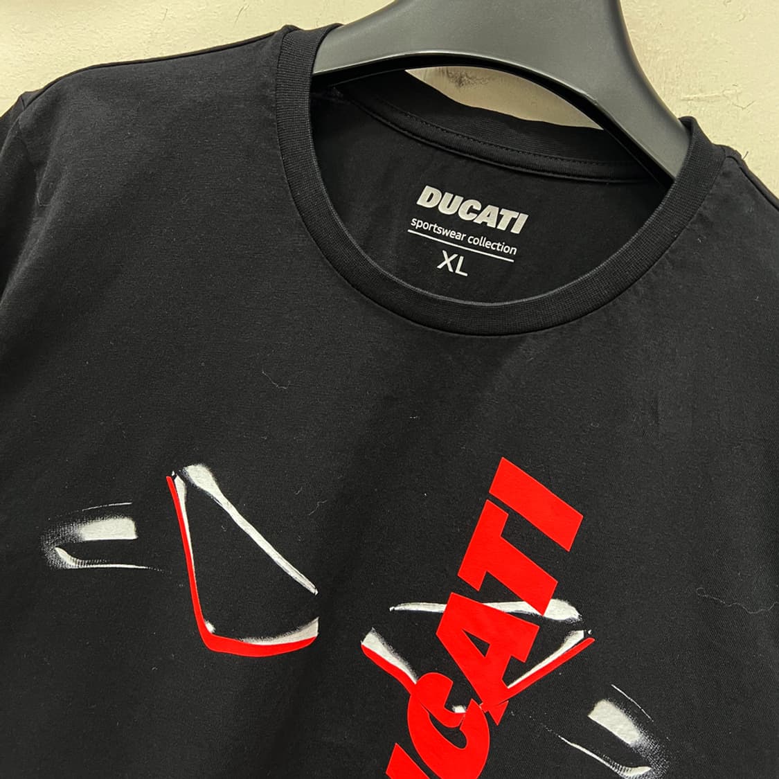 DUCATI 두카티 스펠아웃 반팔티 XL 상품이미지3