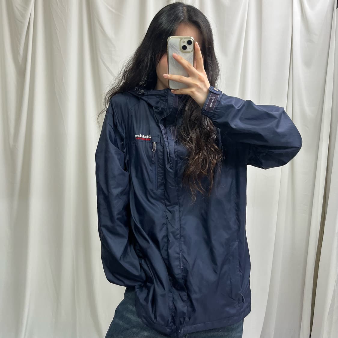 Dickies navy windbreak jacket 상품이미지1