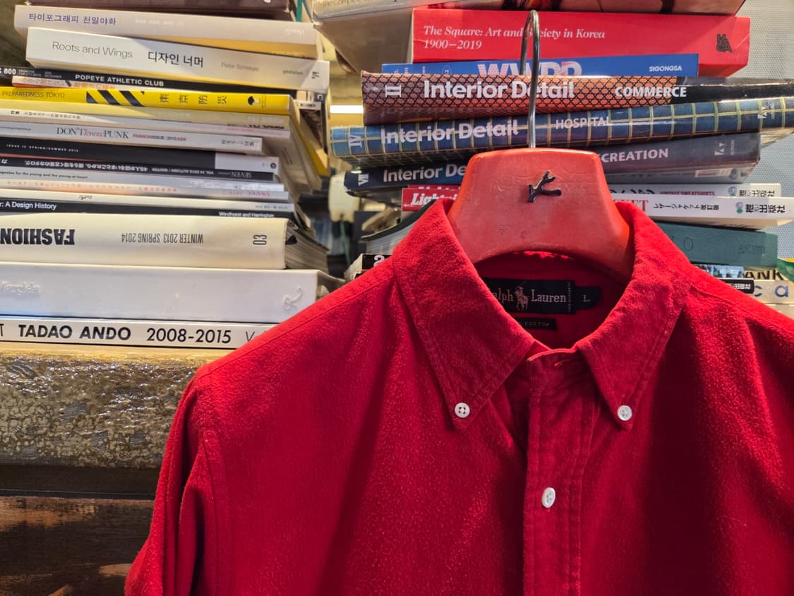 폴로랄프로렌 몰스킨 버튼다운셔츠  상품이미지2