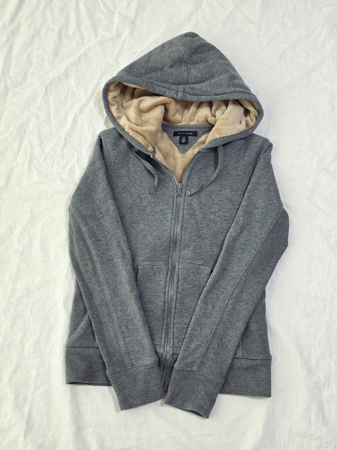 타미힐피거 퍼 후드 집업 일본빈티지 상품이미지3
