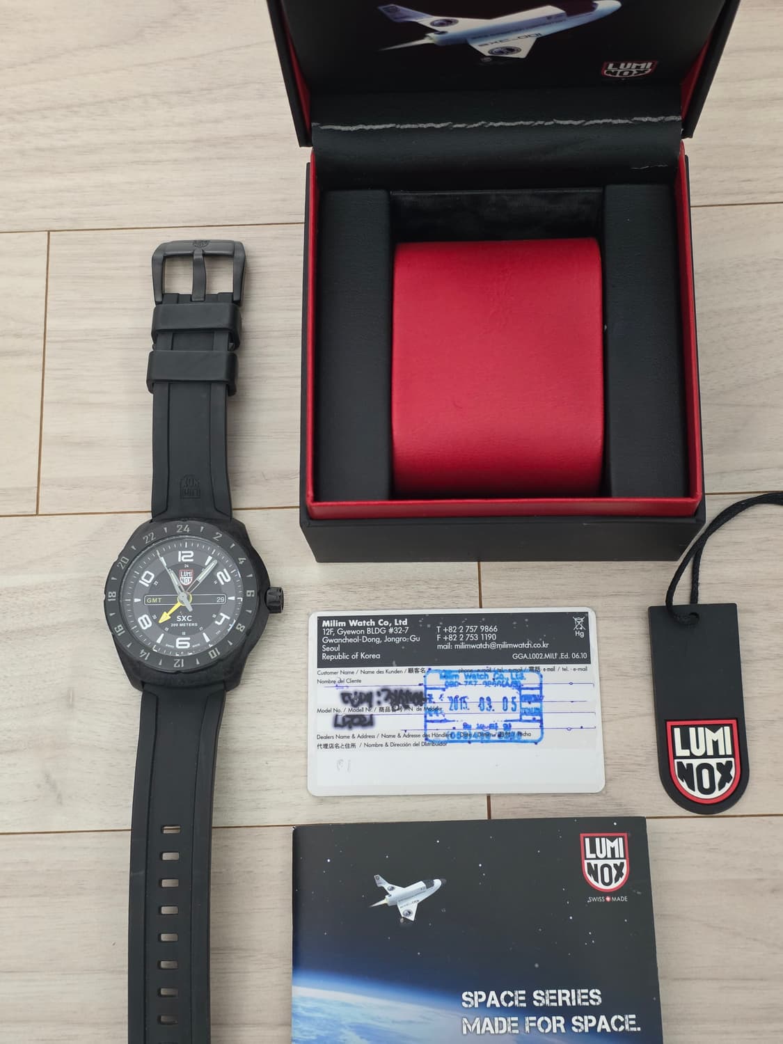 루미녹스 (LUMINOX) SXC PC CARBON스페이스 시리즈 A.5 상품이미지1