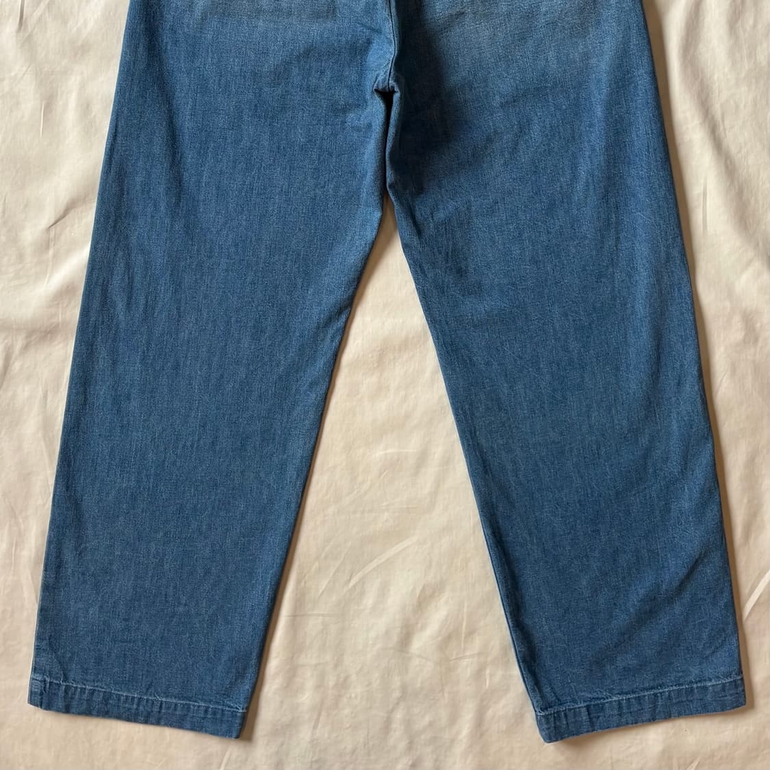 [32] Lee 신치백 세미 와이드 워싱 데님 팬츠 상품이미지10