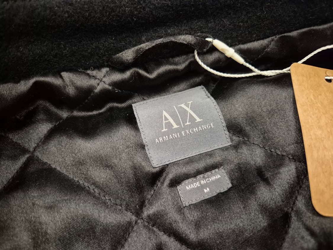 알마니익스체인지 울 블루종 상품이미지7