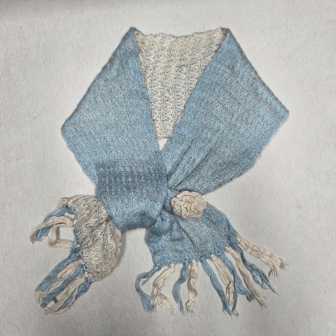 HusHusH 일본 빈티지 모리걸 리버시블 머플러 상품이미지1