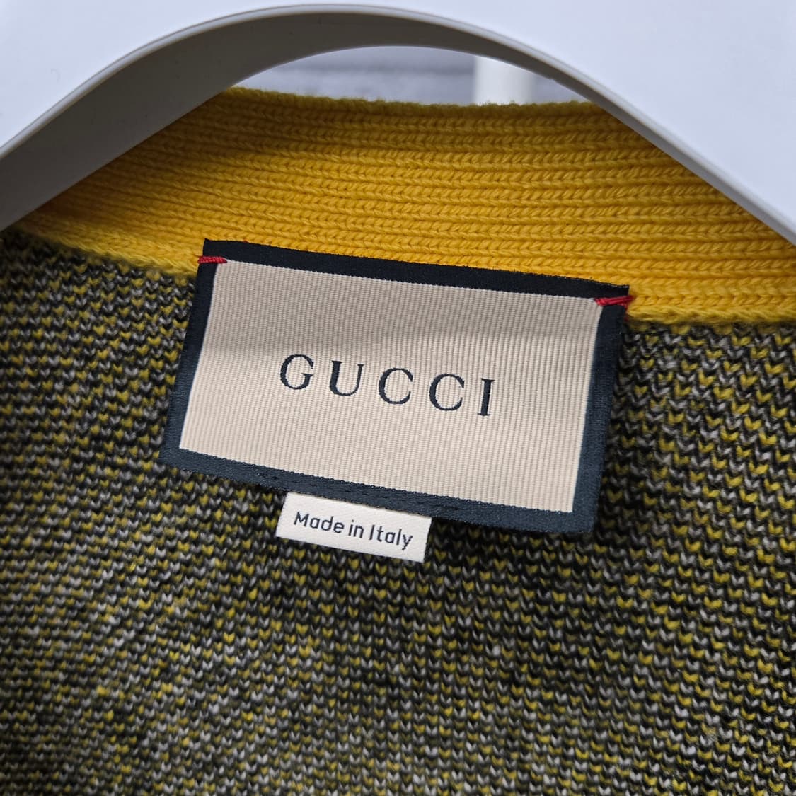 백화점판 / 구찌 GG 자카드 스컹크 울 가디건 L 상품이미지3