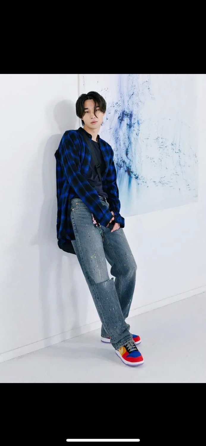 #0240 Carpenter paint jeans 상품이미지1