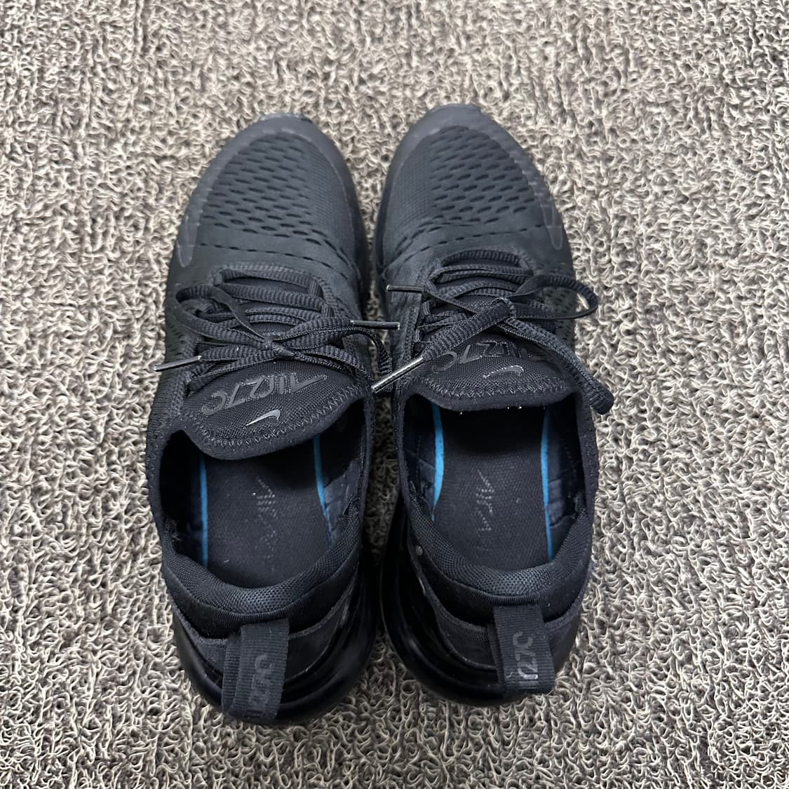 NIKE 나이키 에어맥스 270 올블랙 운동화 270사이즈 상품이미지3