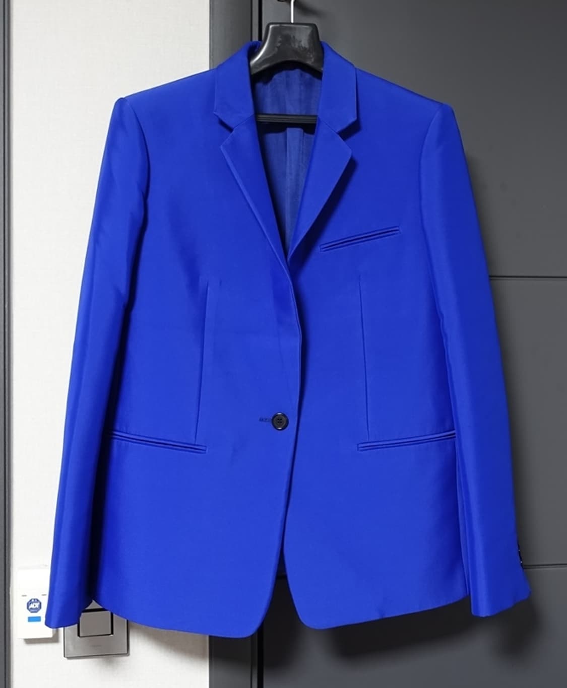 셀린느 블루 원버튼 블레이저 상품이미지1