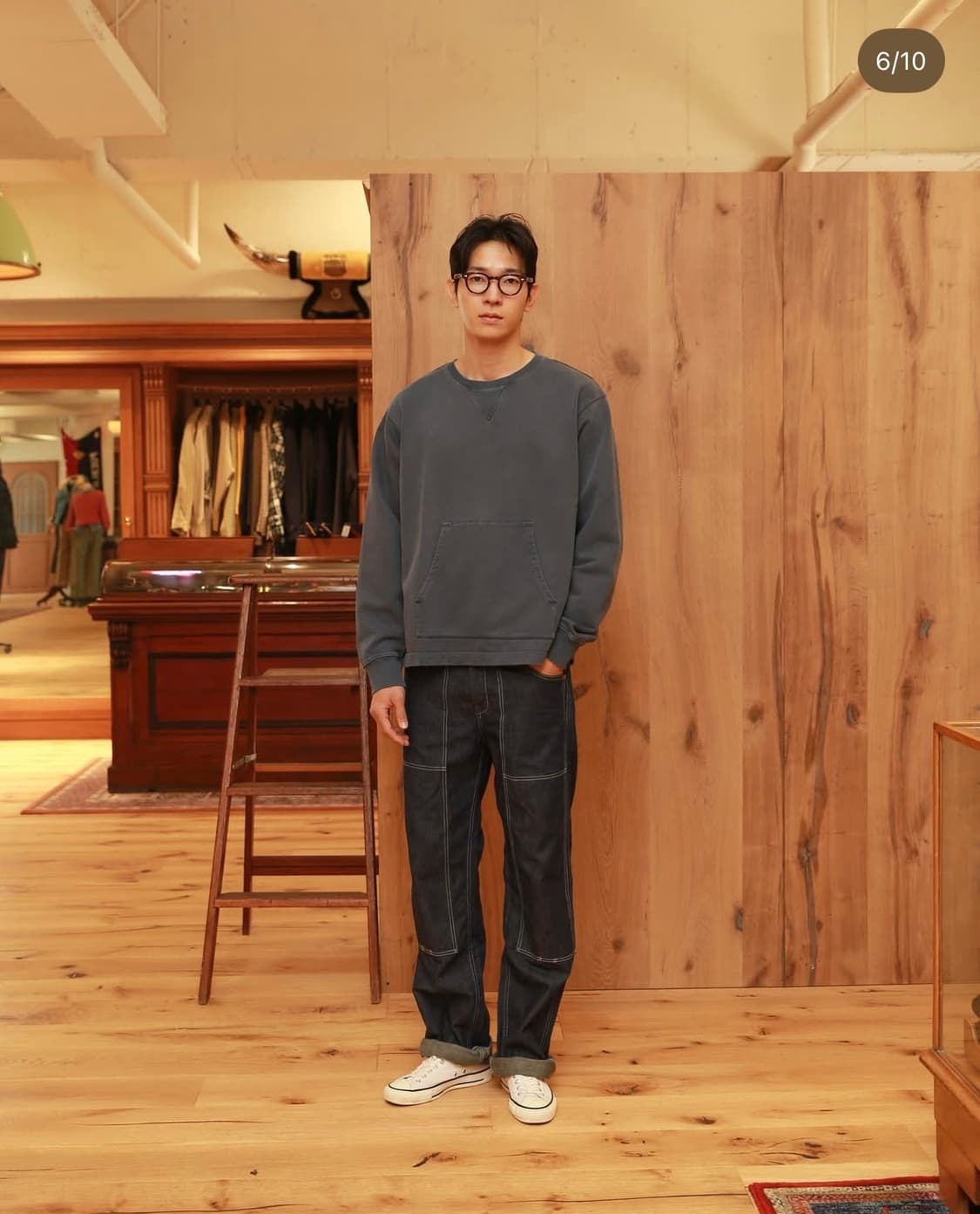 나이젤카본 트레이닝 스웻 스포츠그린 L 상품이미지5