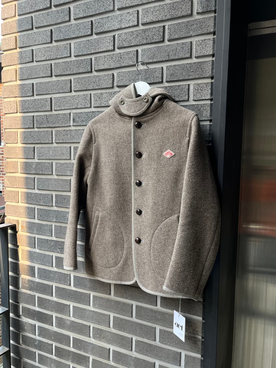 단톤 울 코트 라이트브라운 38 상품이미지1