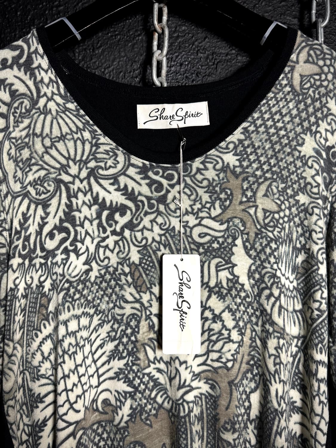 SHARE SPIRIT – Patterned long sleeve  상품이미지5