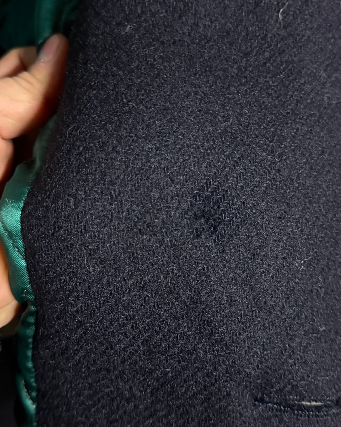 뉴요커 멜튼 울 피코트 L 상품이미지6