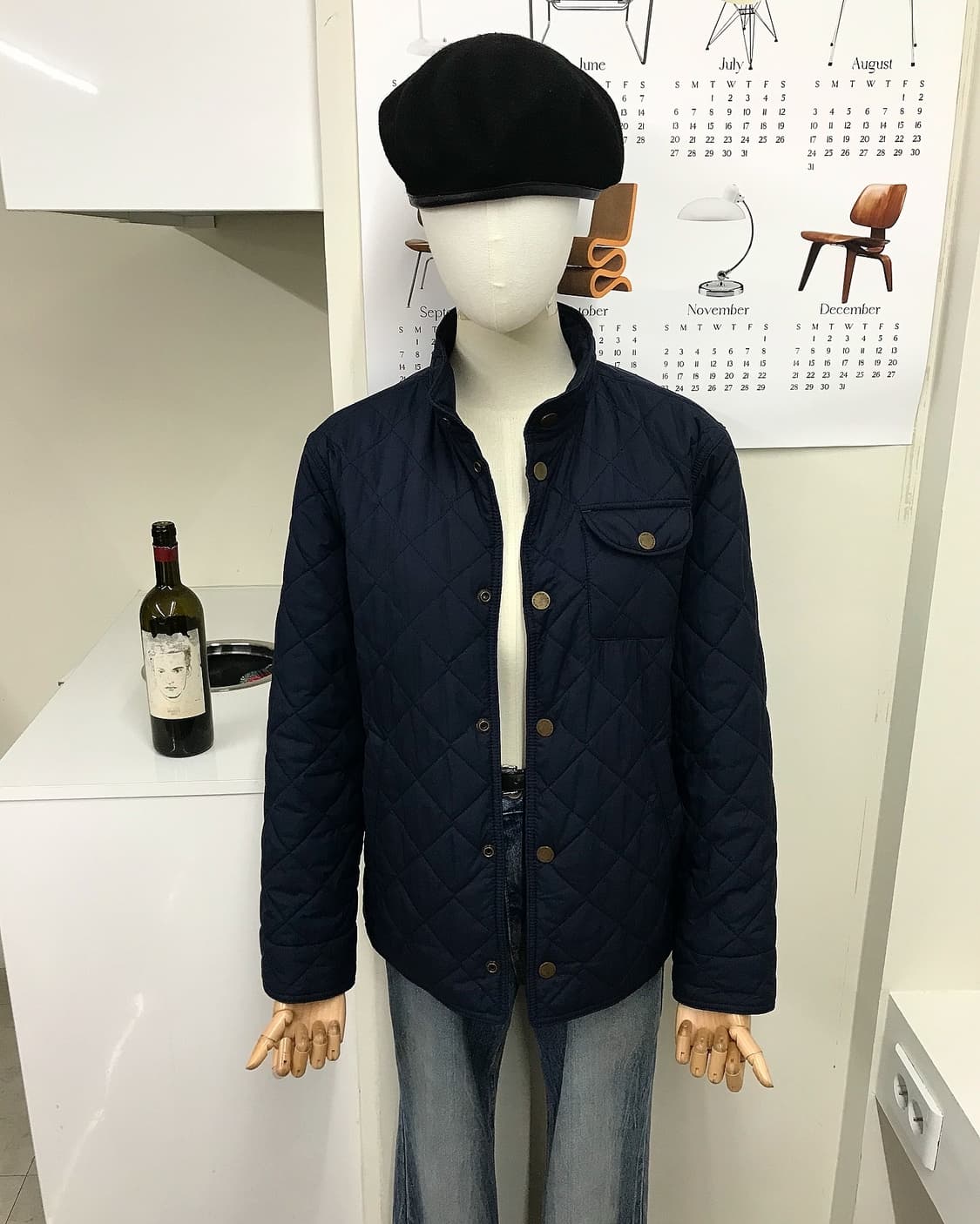 폴로 퀼팅 자켓 상품이미지7