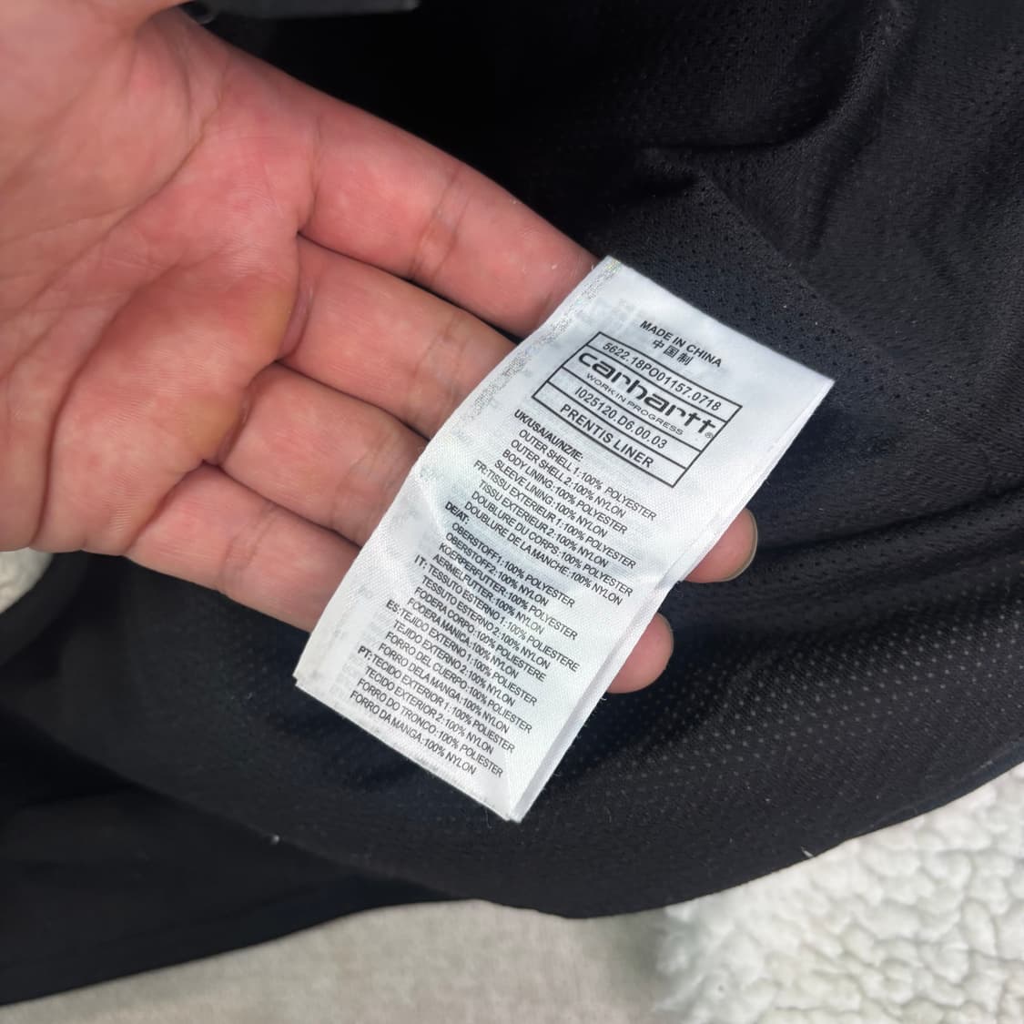 100 칼하트 포켓 양털 플리스자켓 상품이미지4