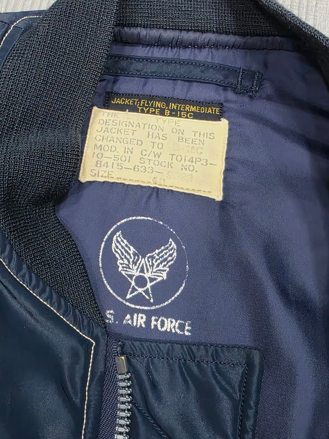 버즈릭슨 b15c 플라이트자켓 상품이미지3