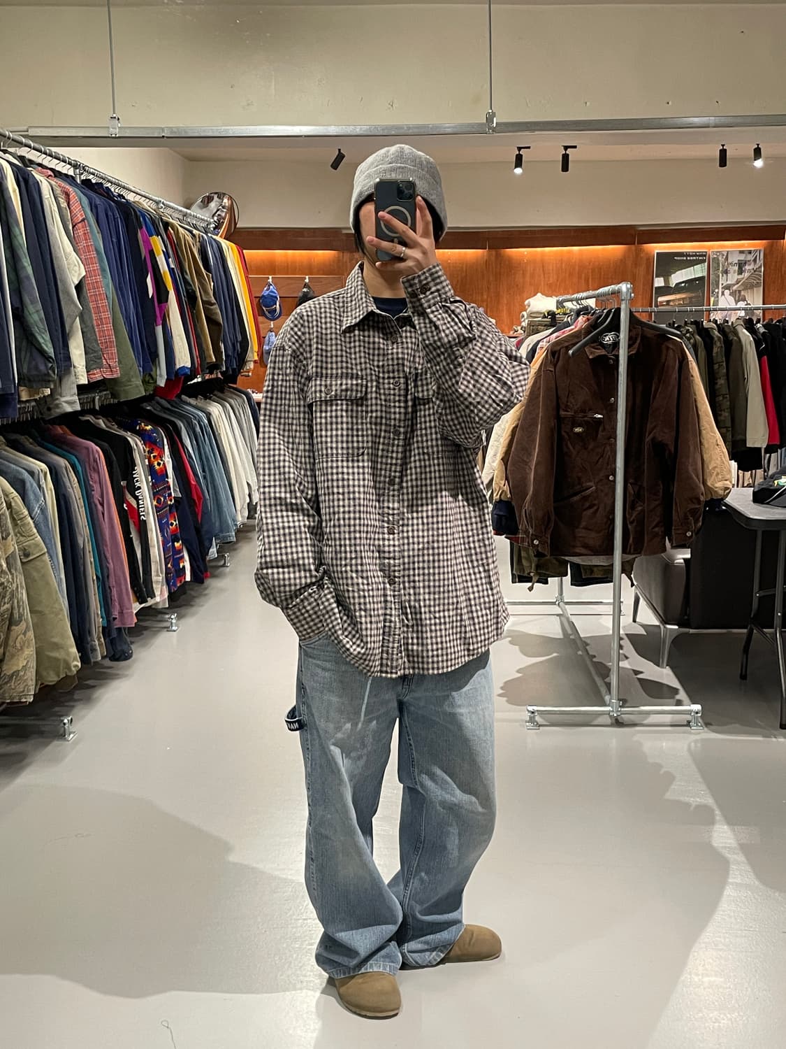 GAP 체크 셔츠   상품이미지6