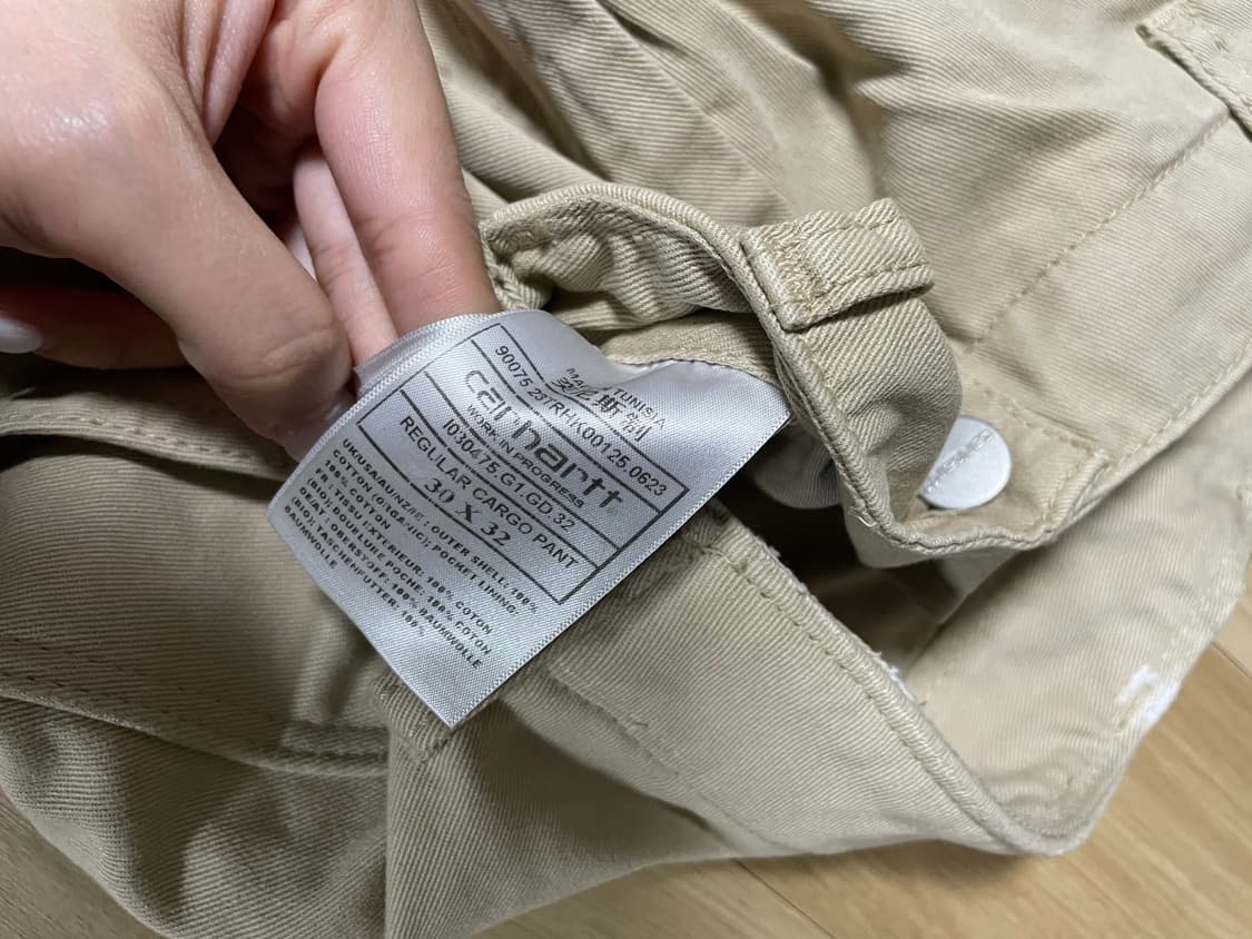 칼하트윕 모라가 트윌 레귤러 카고팬츠 W30 L32 상품이미지7