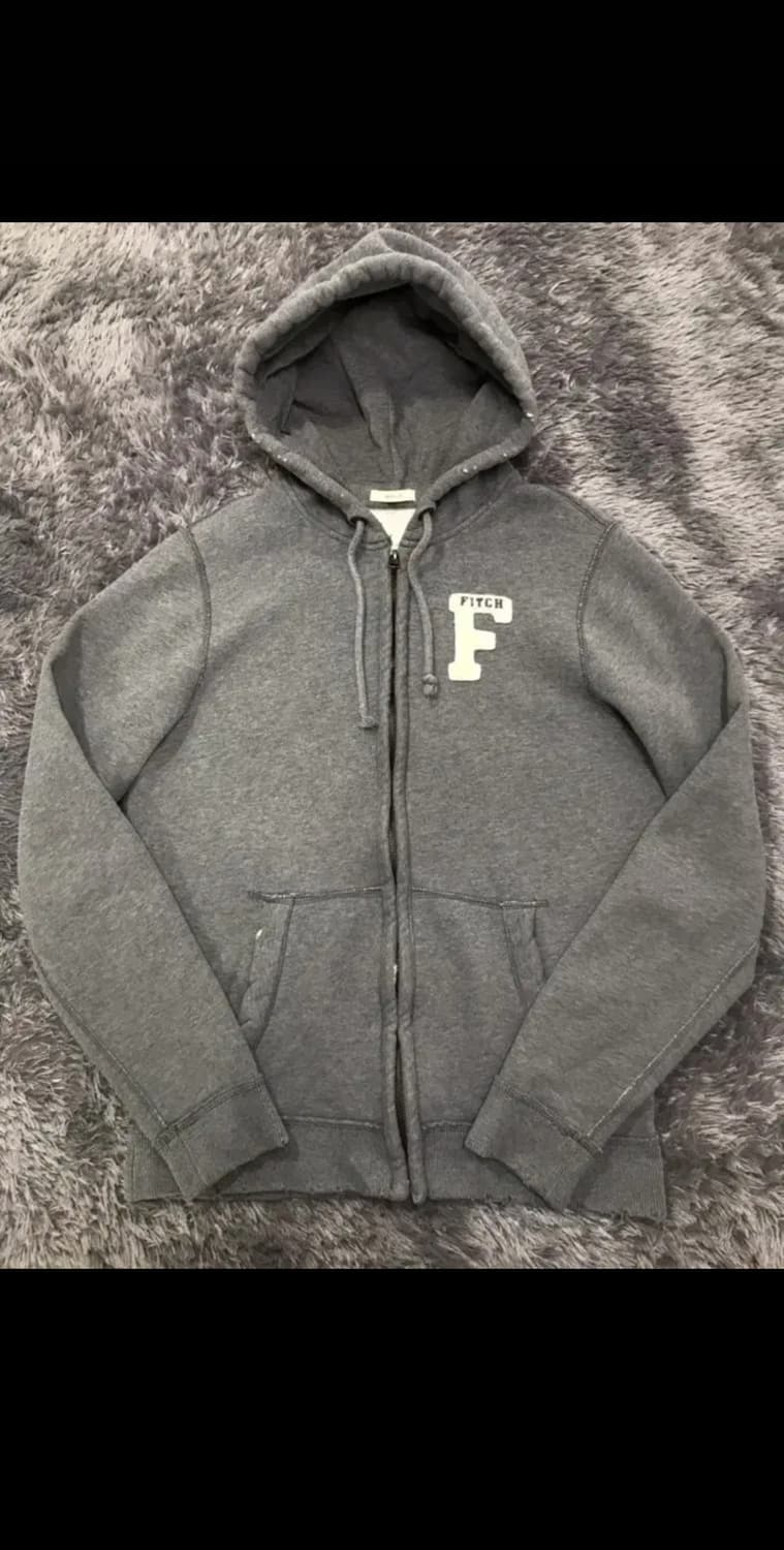 [[M, A급, 공용]@ 아베크롬비(AF) 빈티지 후드 집업 져지 상품이미지2