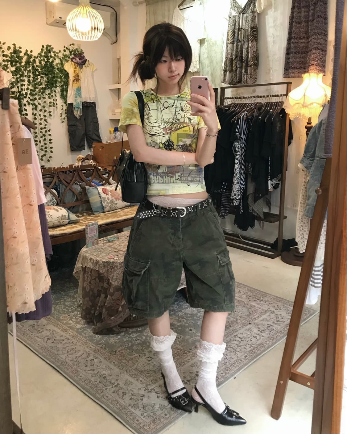 아베크롬비 키치 카모 하프팬츠 데일리 스트릿 코디 세트 상품이미지2
