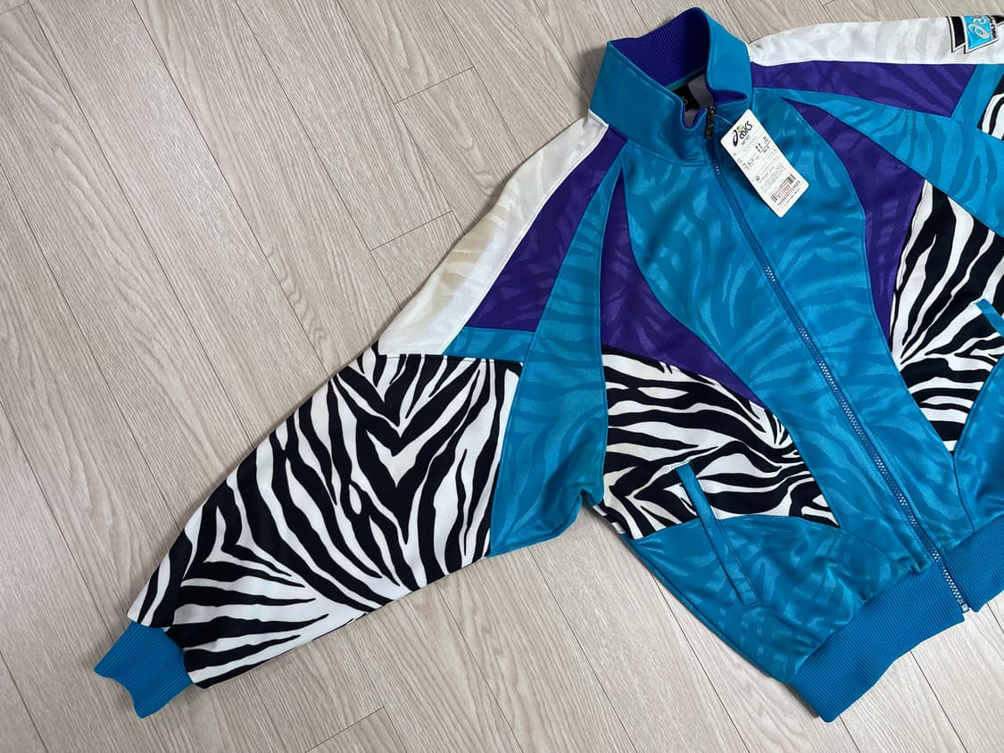 아식스 제브라 90s 올드 트랙탑 져지 셋업 ASICS OLD 1990 상품이미지3