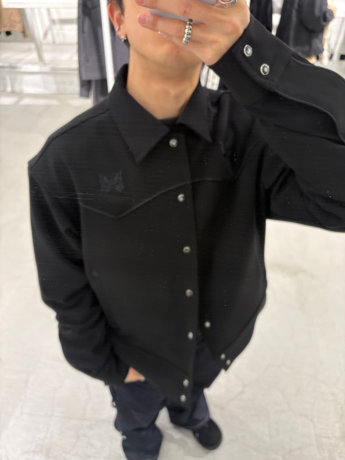 X STUDIOUS piping cowboy jacket 카우보이 자켓 상품이미지1