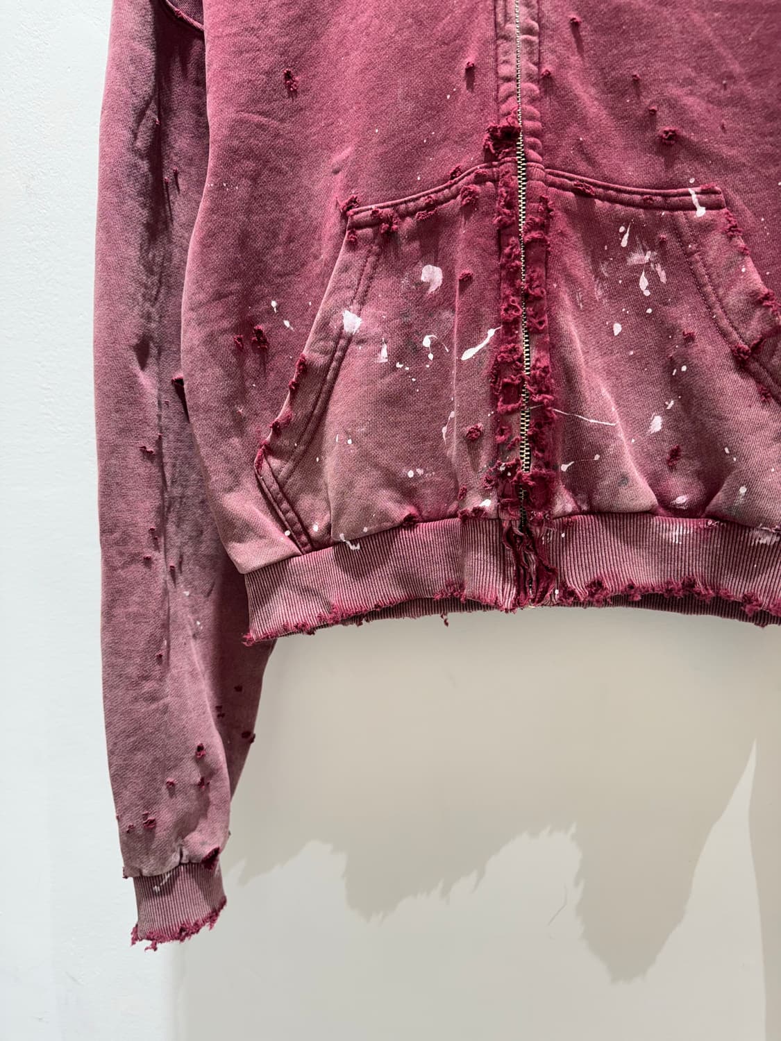 빈티지 크롭 후드집업(여성) 상품이미지3