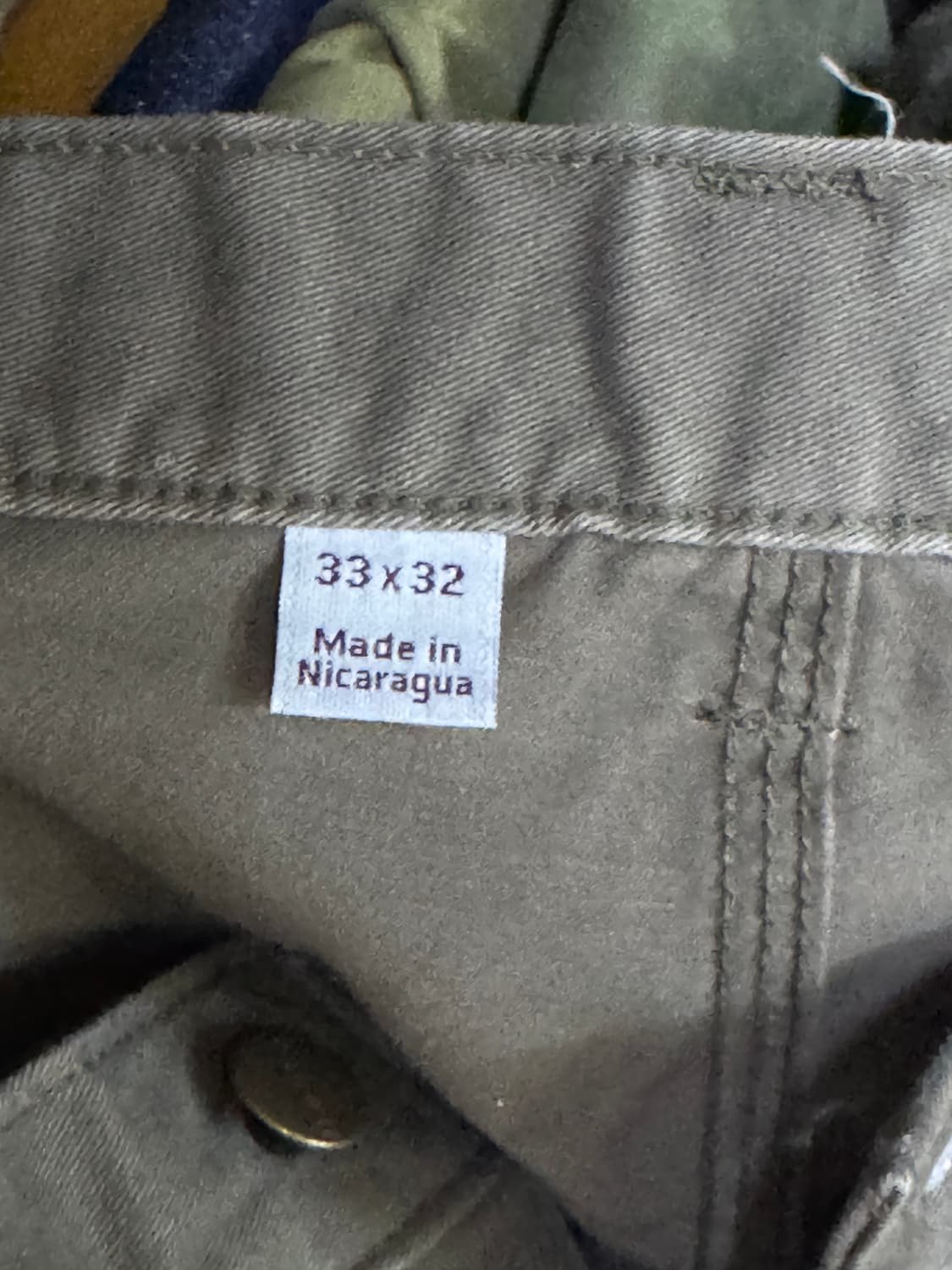 CARHARTT 칼하트 워크 팬츠 / 사이즈 33x32 상품이미지3