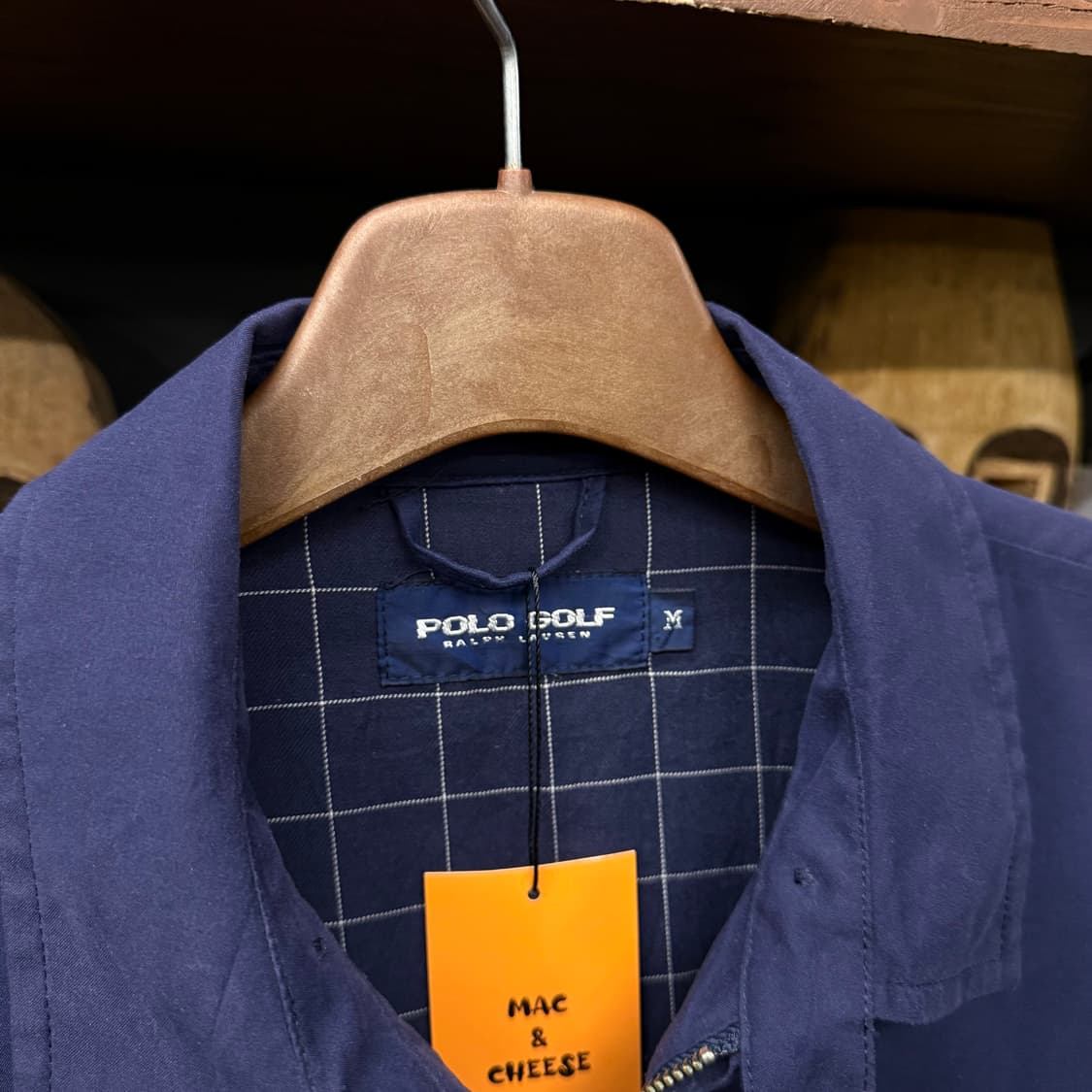 폴로 골프 체크 라이닝 스윙탑 자켓 블루종 컨트리 N649 상품이미지6