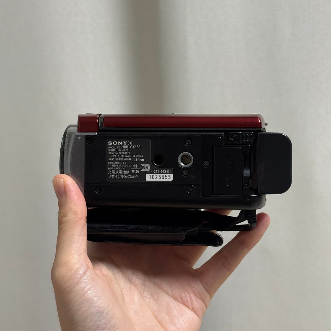 풀구성 SONY HDR-CX180 소니핸디캠 소니캠코더 빈티지캠코더 디카 상품이미지5