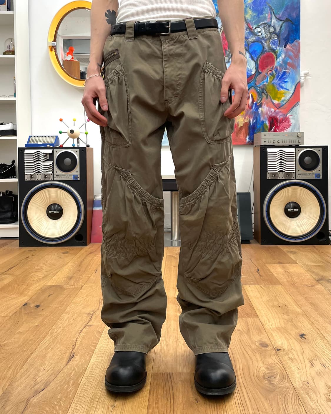 [36] 00s Japanese label 카고 팬츠 상품이미지3