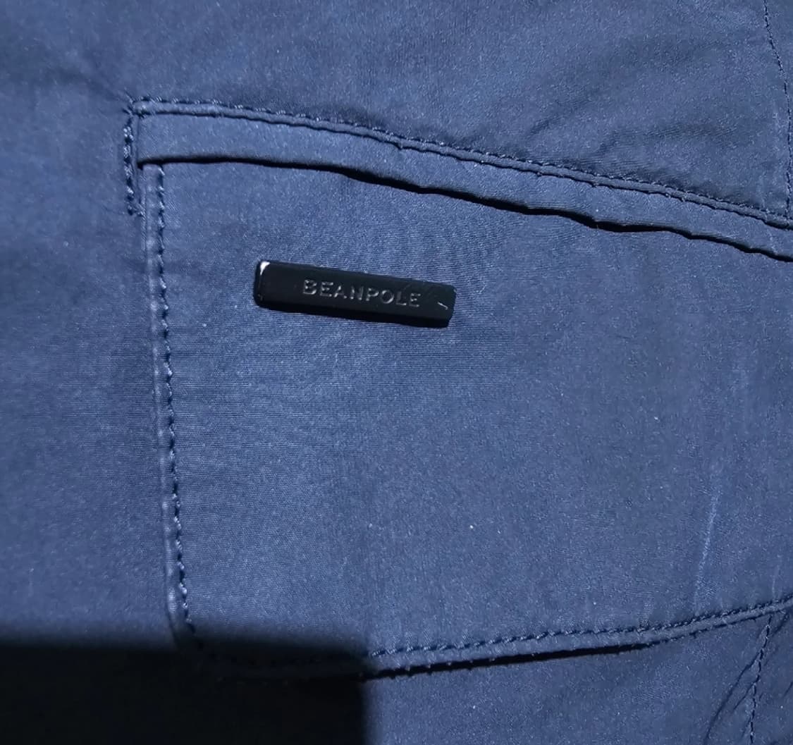 빈폴 남성 거위털 다운 코트 네이비 내피분리 100 상품이미지5