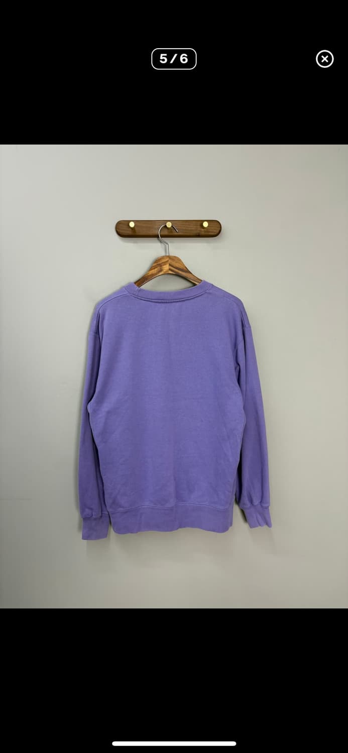 벤데이비스 로고 퍼플 맨투맨 H1154 상품이미지5