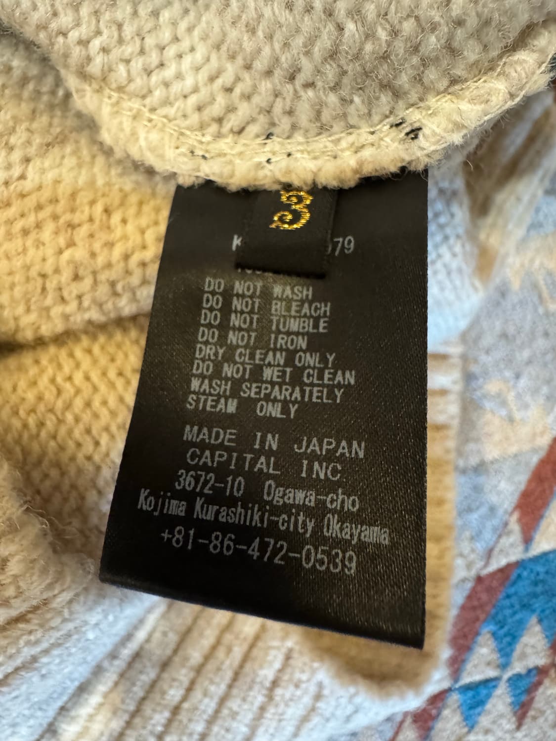 [L] 캐피탈 5G 울 본 후드 스웨터 키나리 상품이미지7