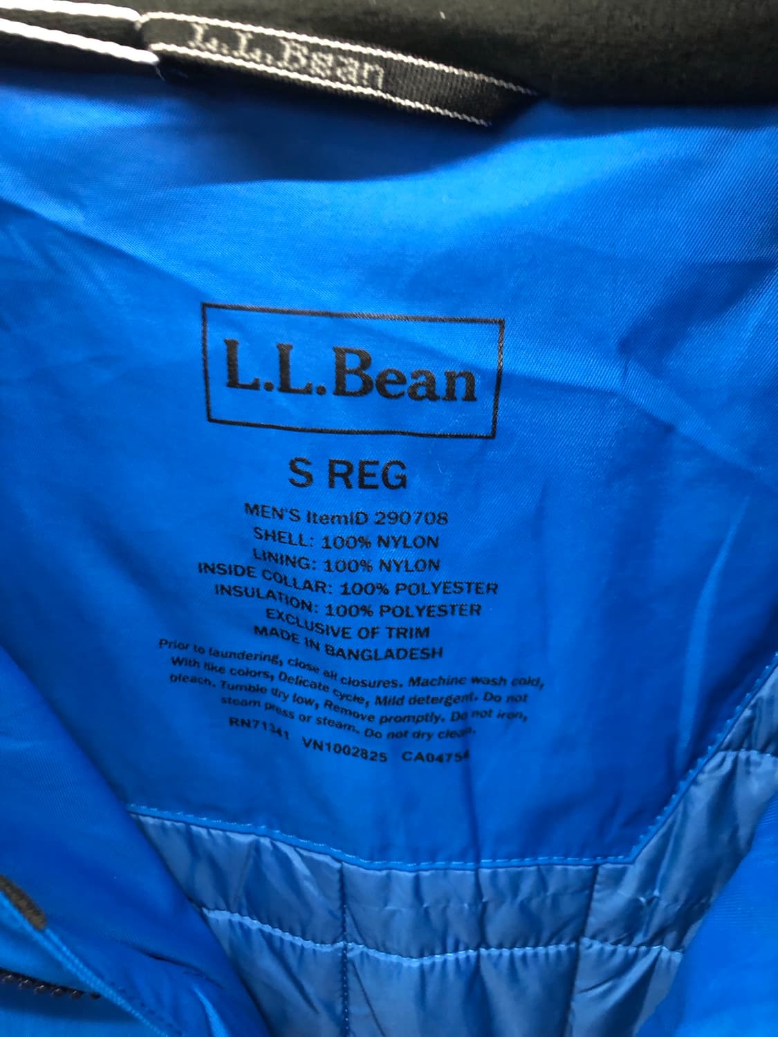 엘엘빈 투톤 tek 나일론 파카 상품이미지3