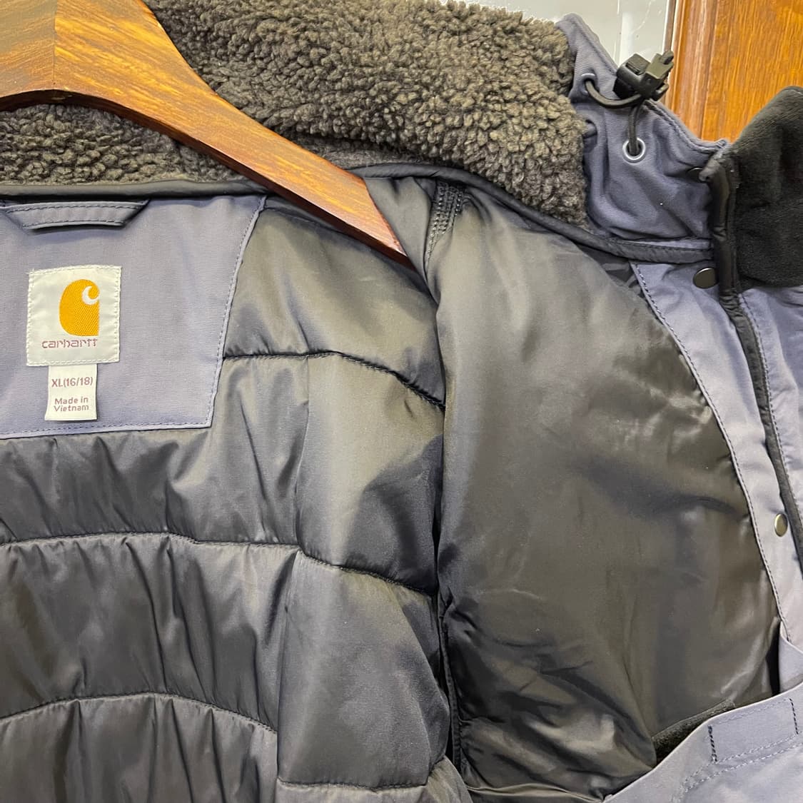 Vintage 칼하트 후드 점퍼 상품이미지5