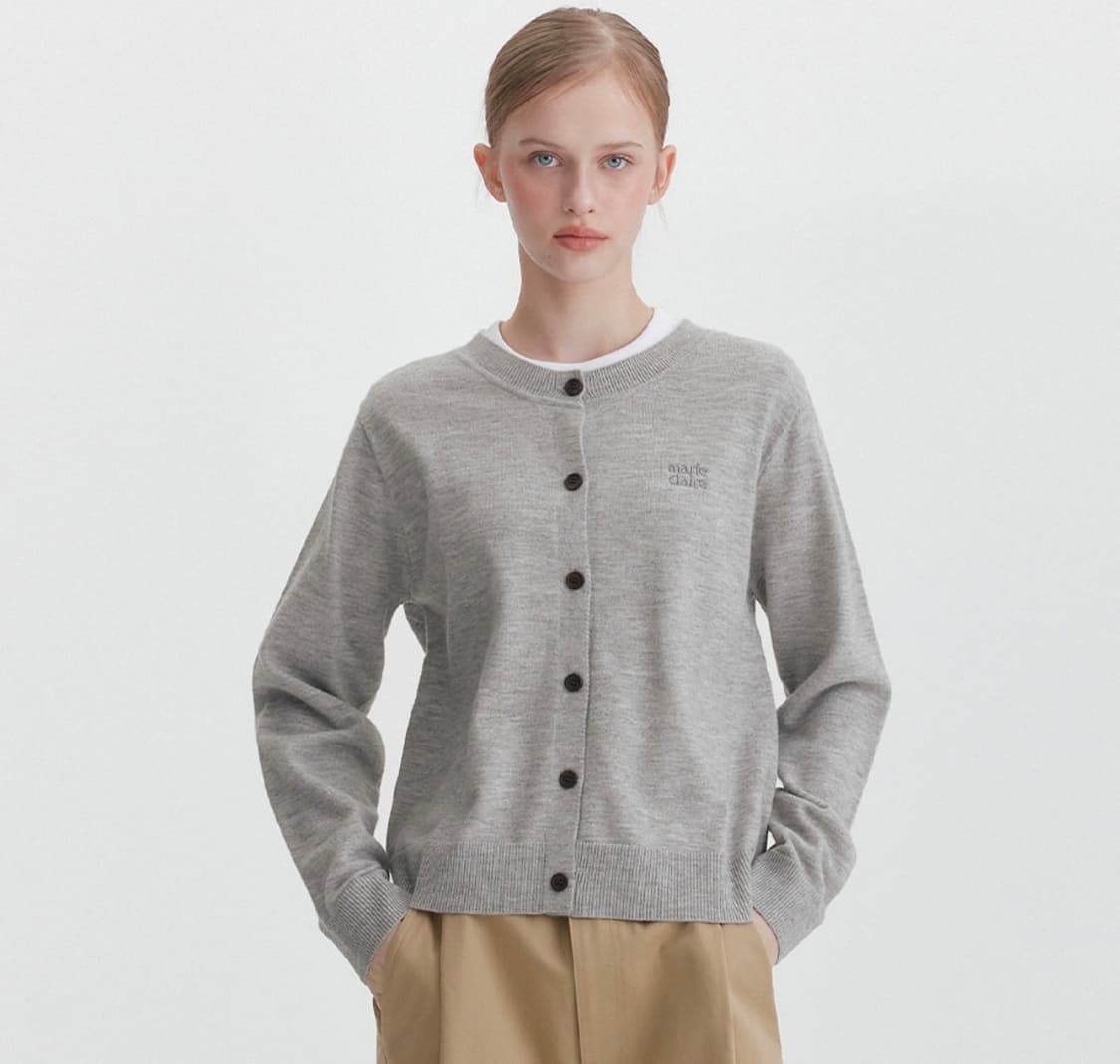 마리끌레르 가디건 상품이미지2